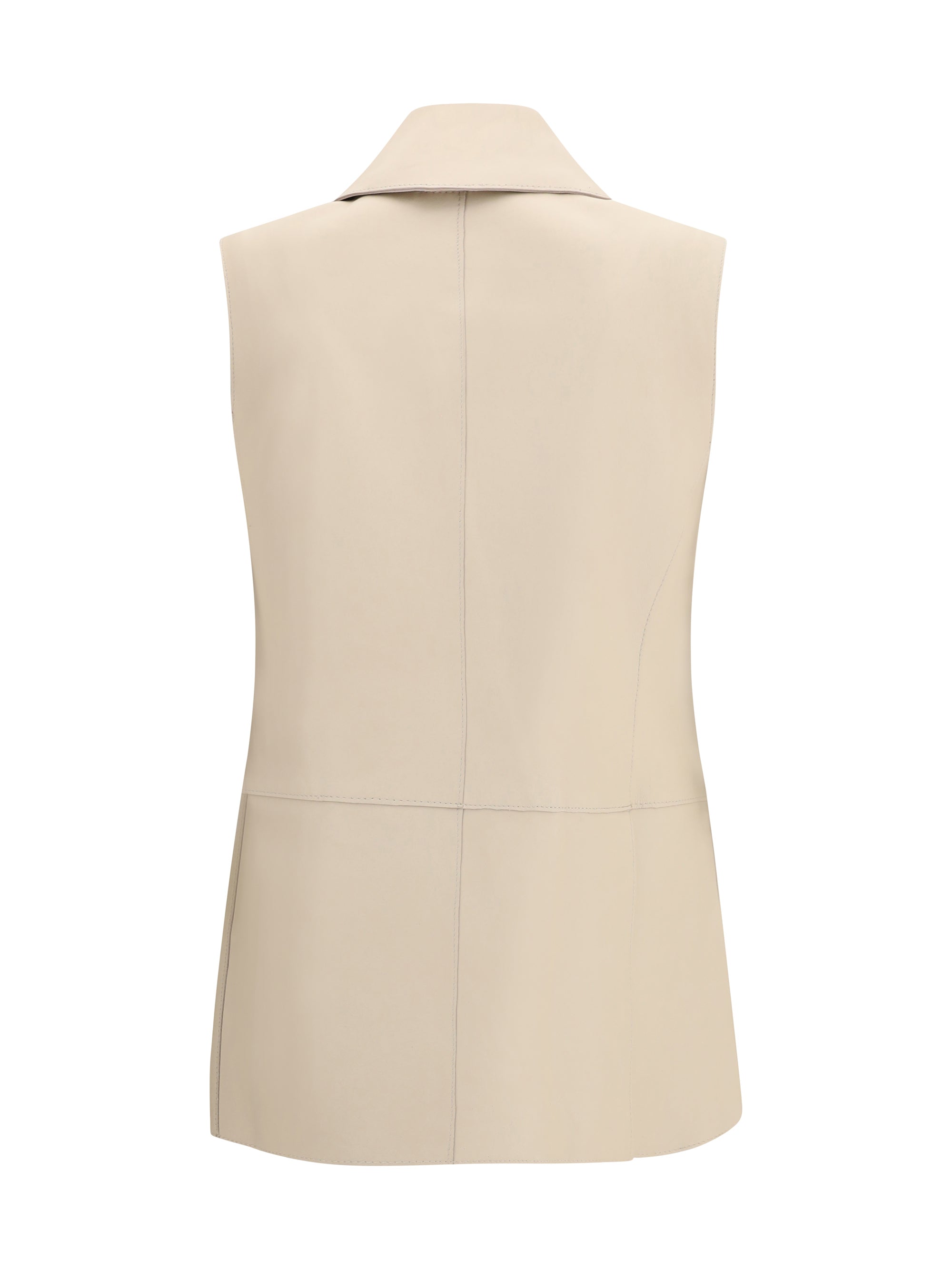 P.A.R.O.S.H. S leather gilet