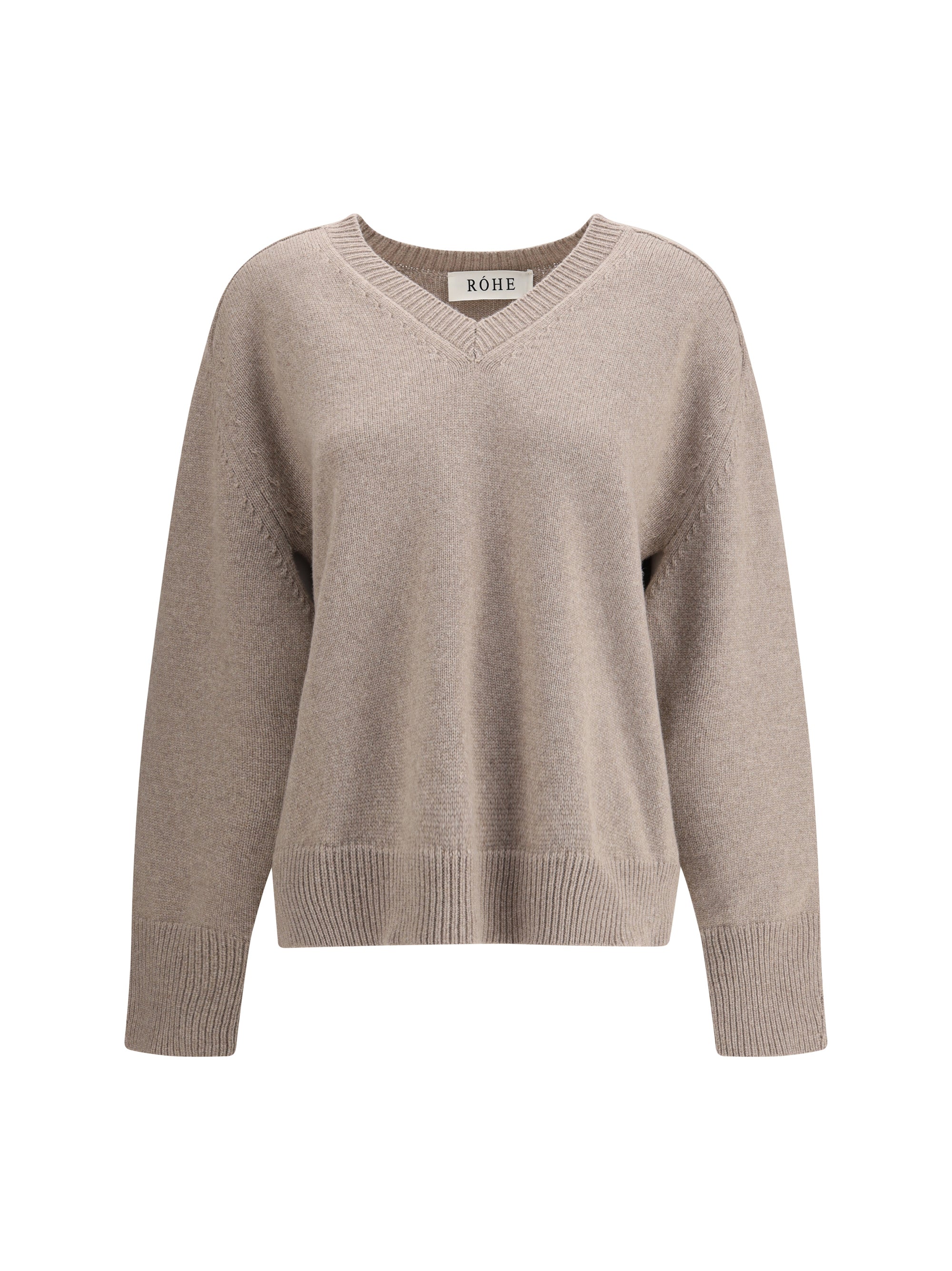 ROHE 36 v-neck wool jumper