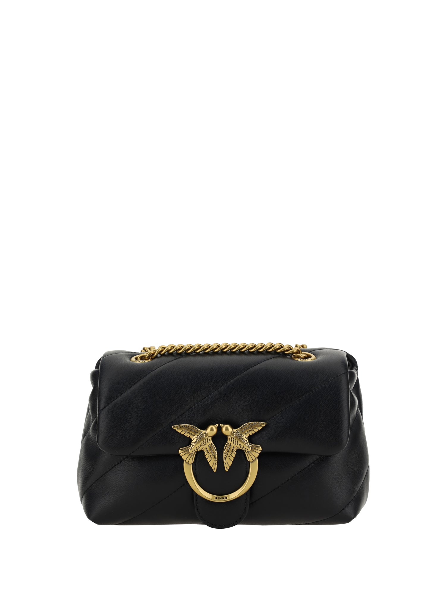 PINKO OS love mini puff shoulder bag