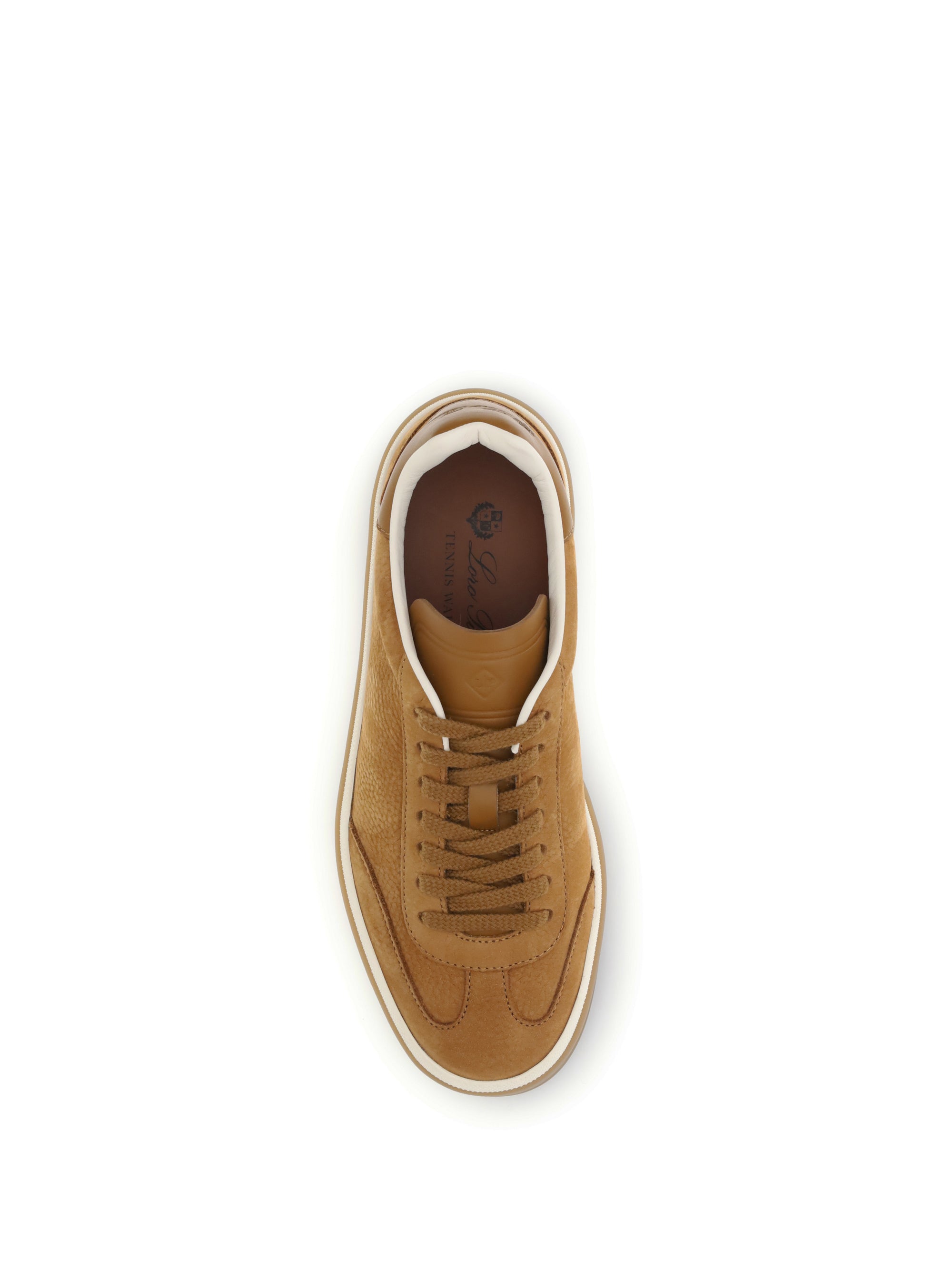 LORO PIANA 40 leather sneaker