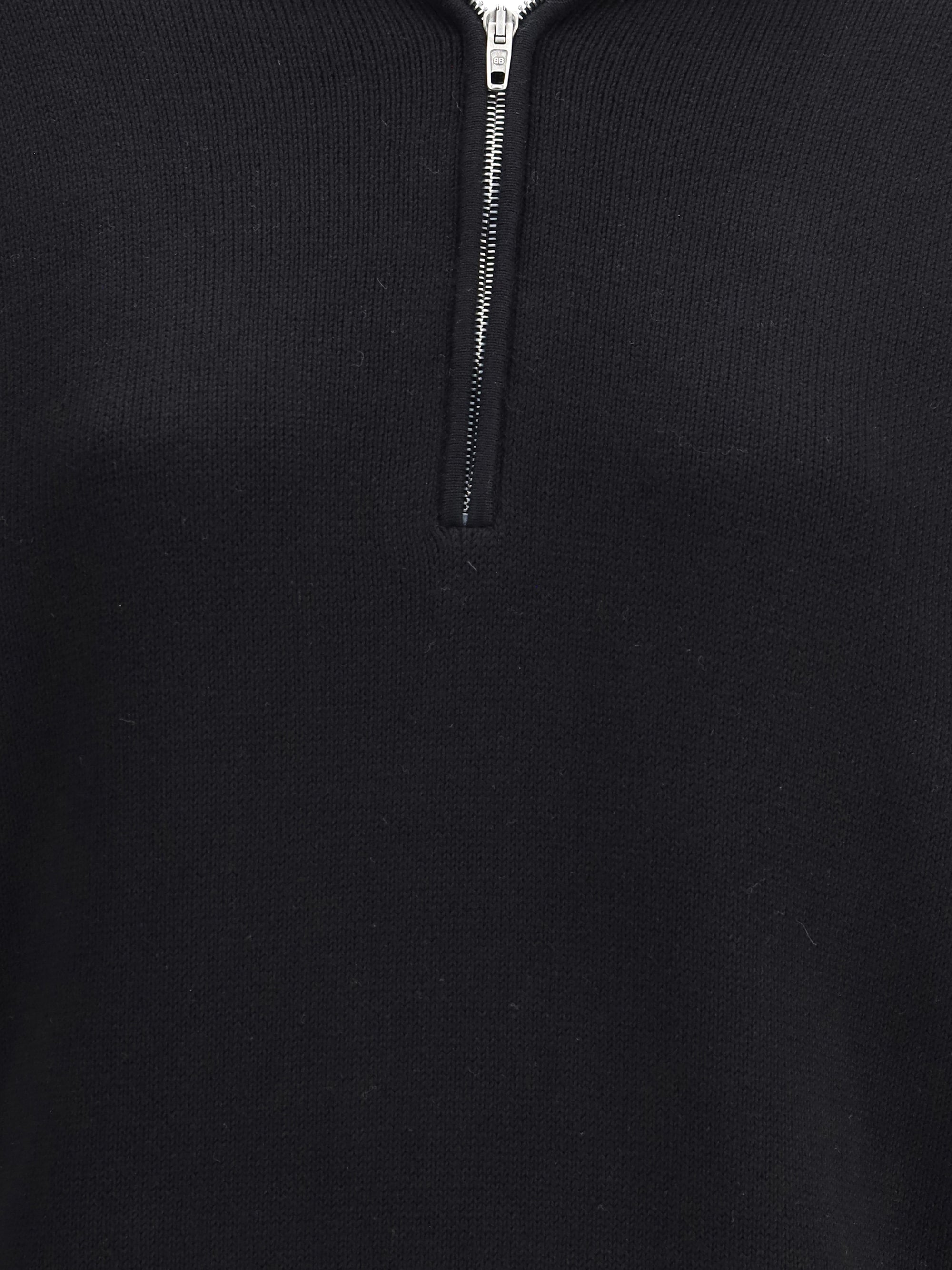 BALENCIAGA M back-to-front black sweater