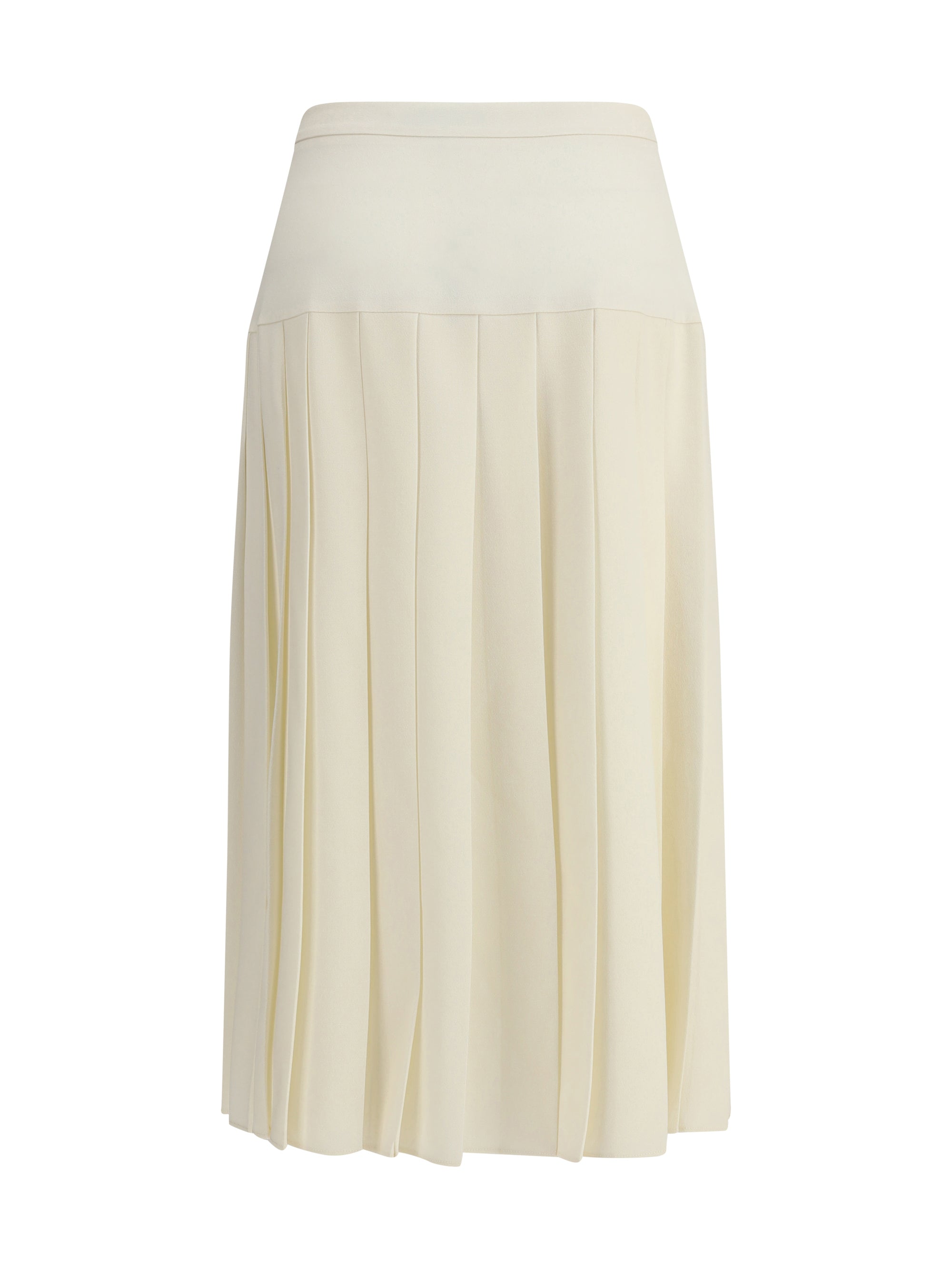 ALESSANDRA RICH 40 pleated midi skirt