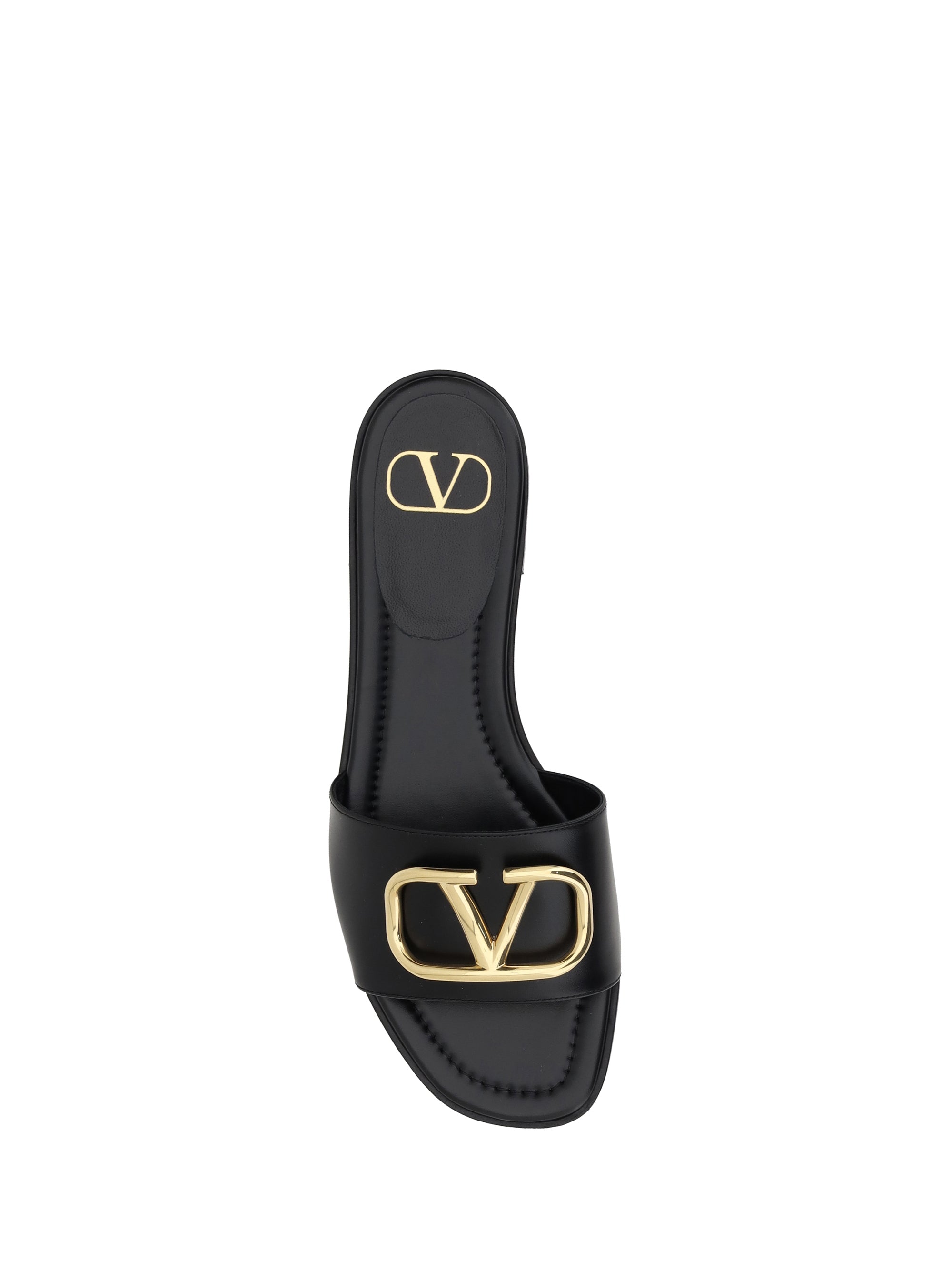 logoed sandals