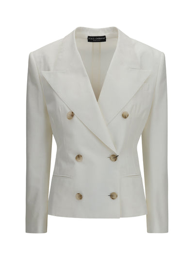 double-breasted blazer