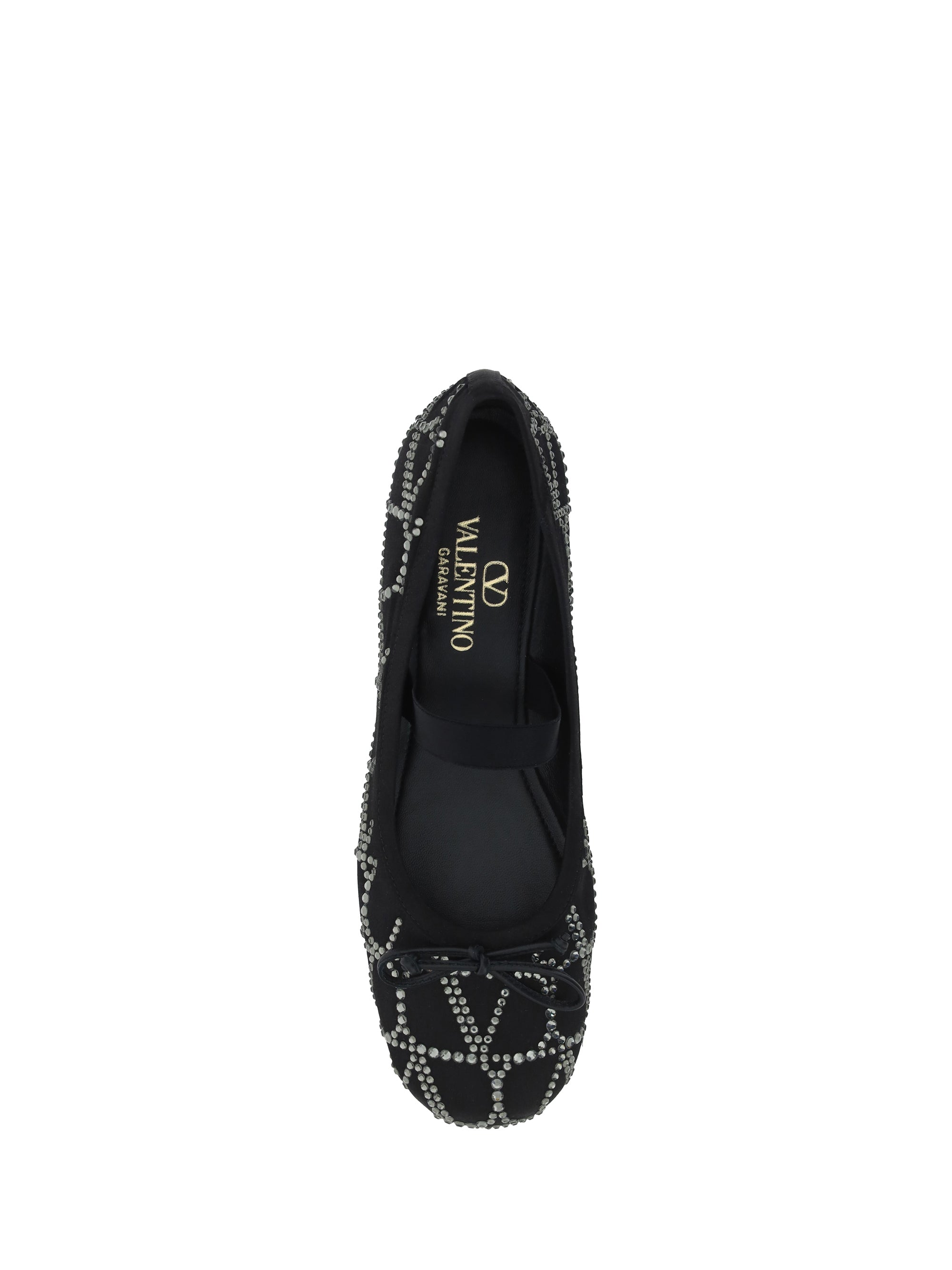 valentino garavani toile iconographe ballerinas