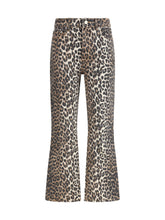 GANNI 26 animal print pants