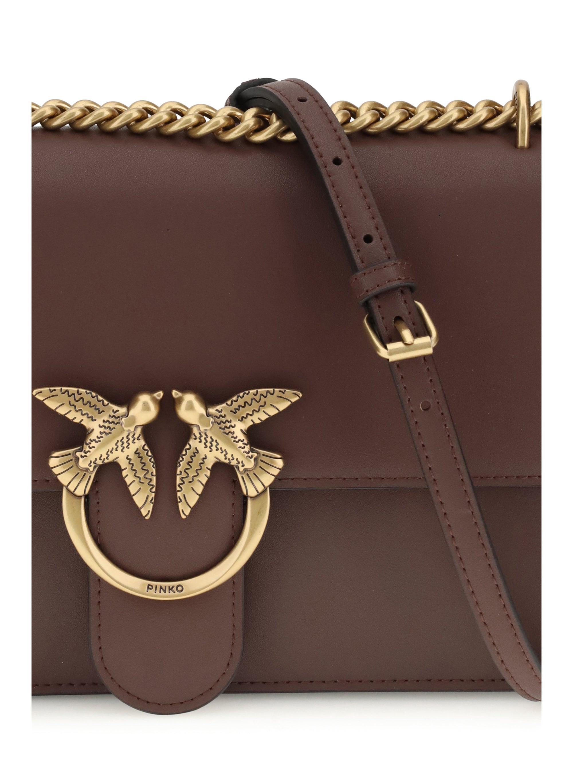 PINKO OS love shoulder bag