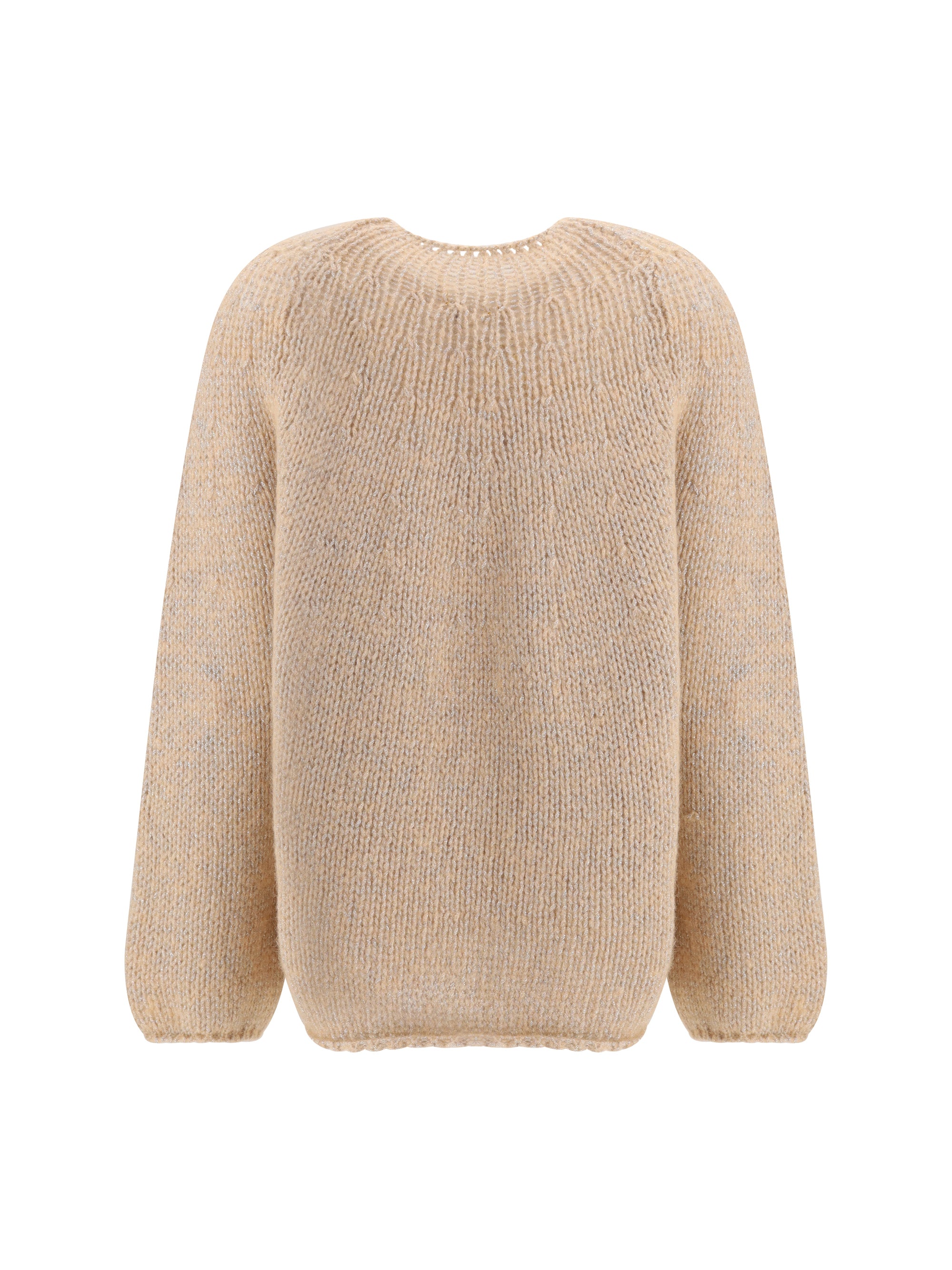 FORTE_FORTE 0 perforated rib-knit pattern sweater