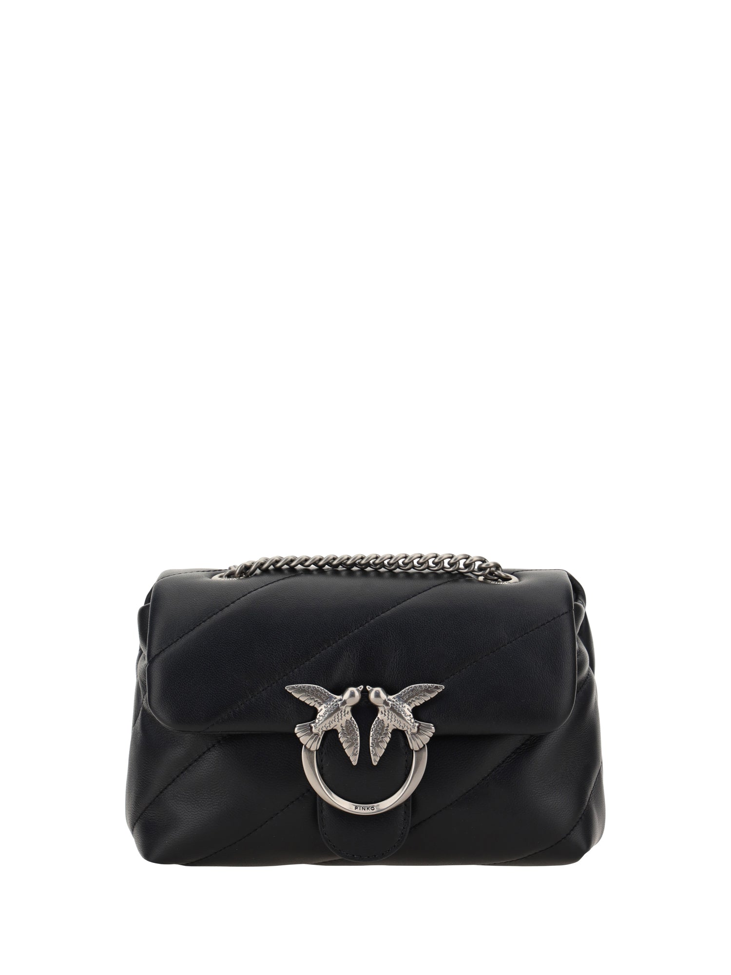 PINKO OS love mini puff shoulder bag