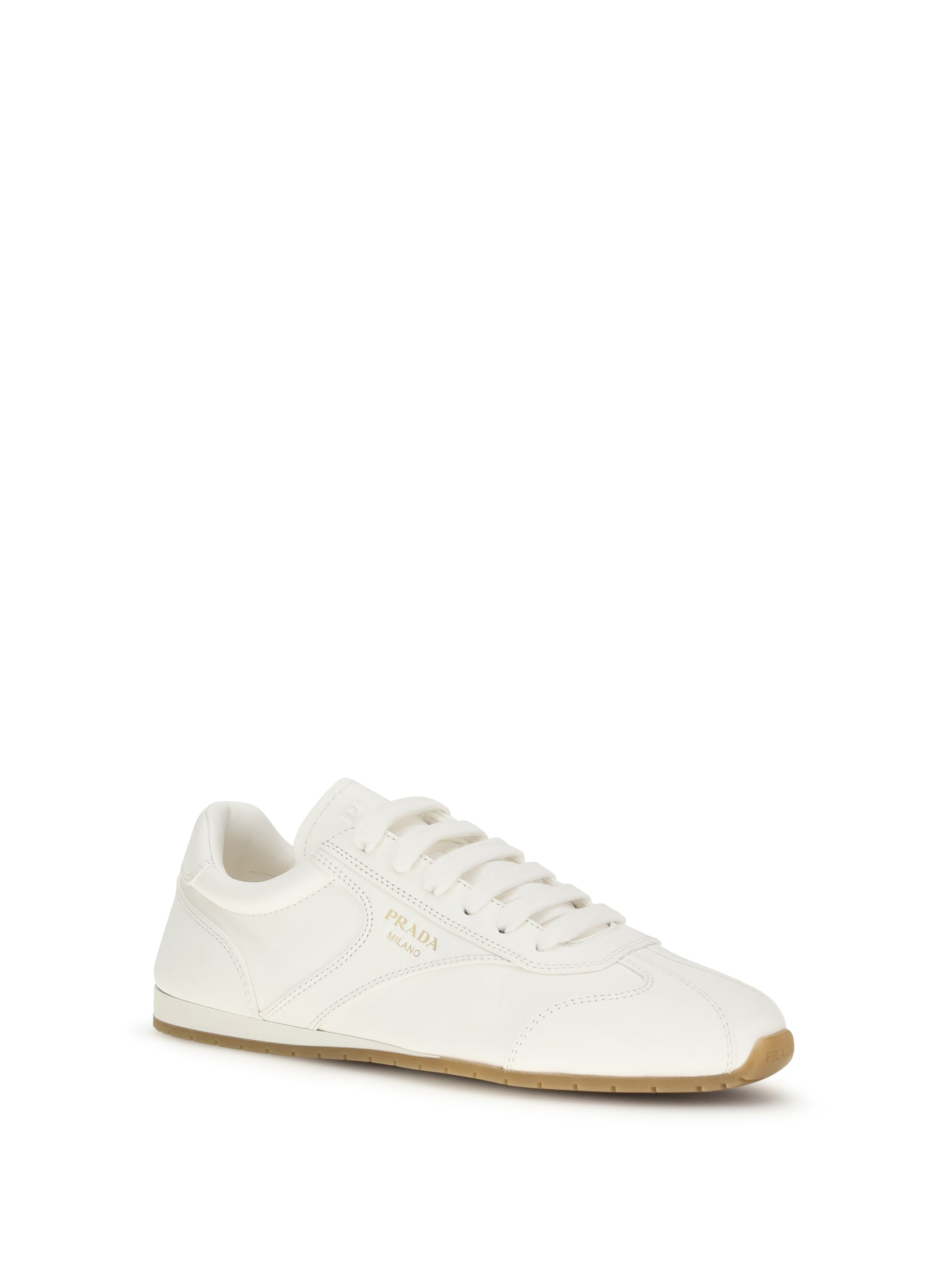 PRADA 37.5 leather sneakers