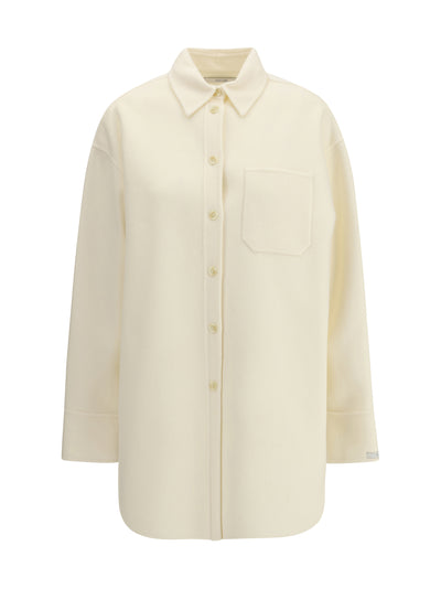 oversized riber wool shirt