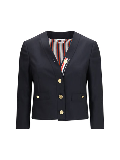 hopsack cardigan jacket