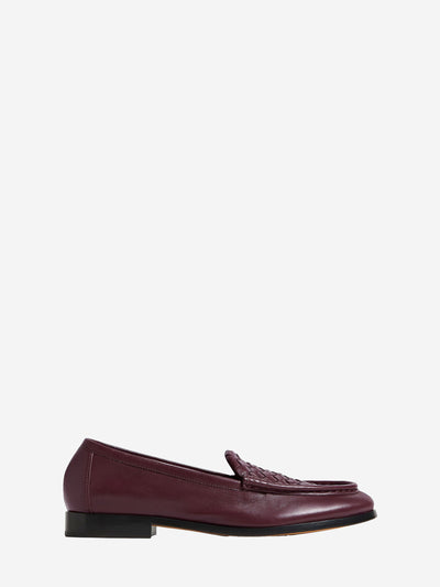 deep mahogany silenzio loafers