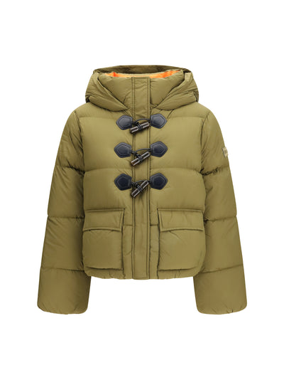 future nylon puffer jacket