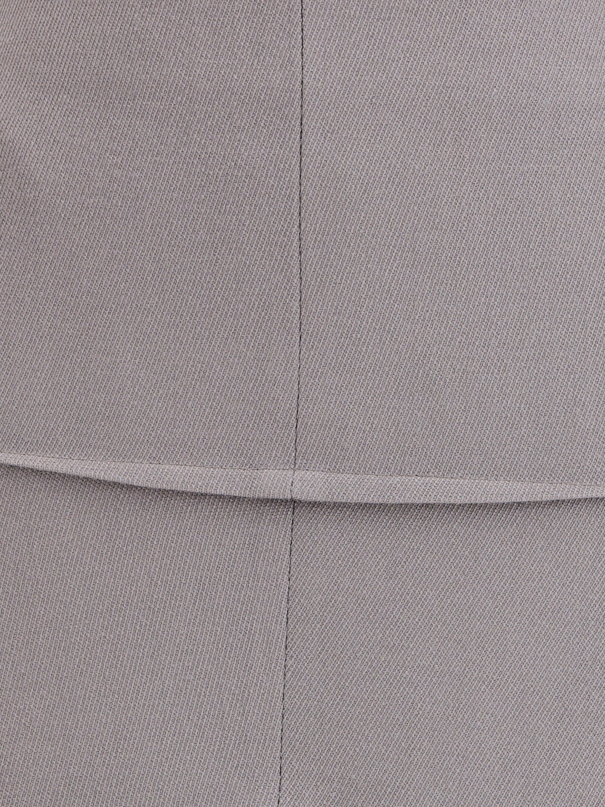 RICK OWENS 40 sliced skirt