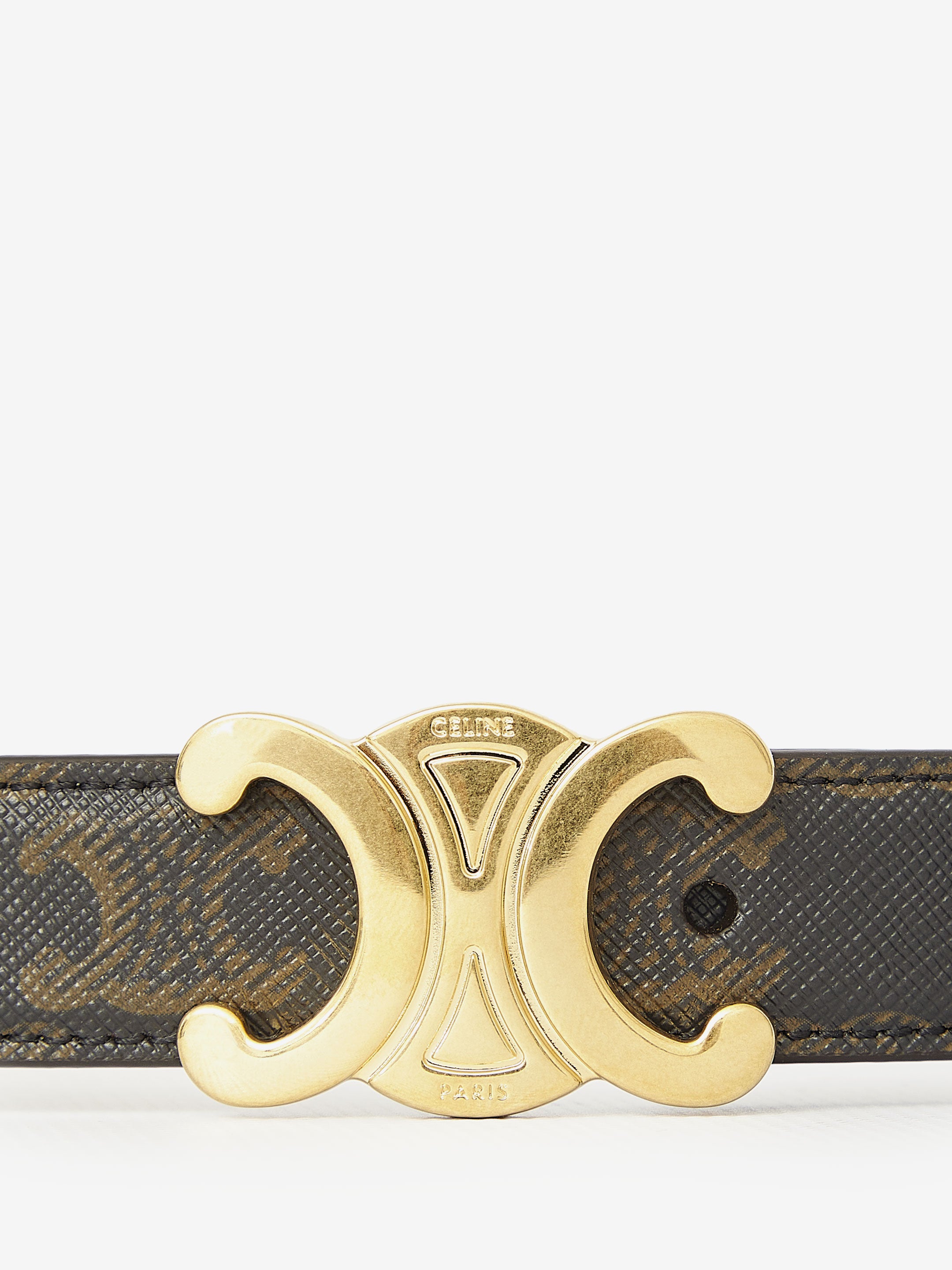 CELINE 70 triomphe belt