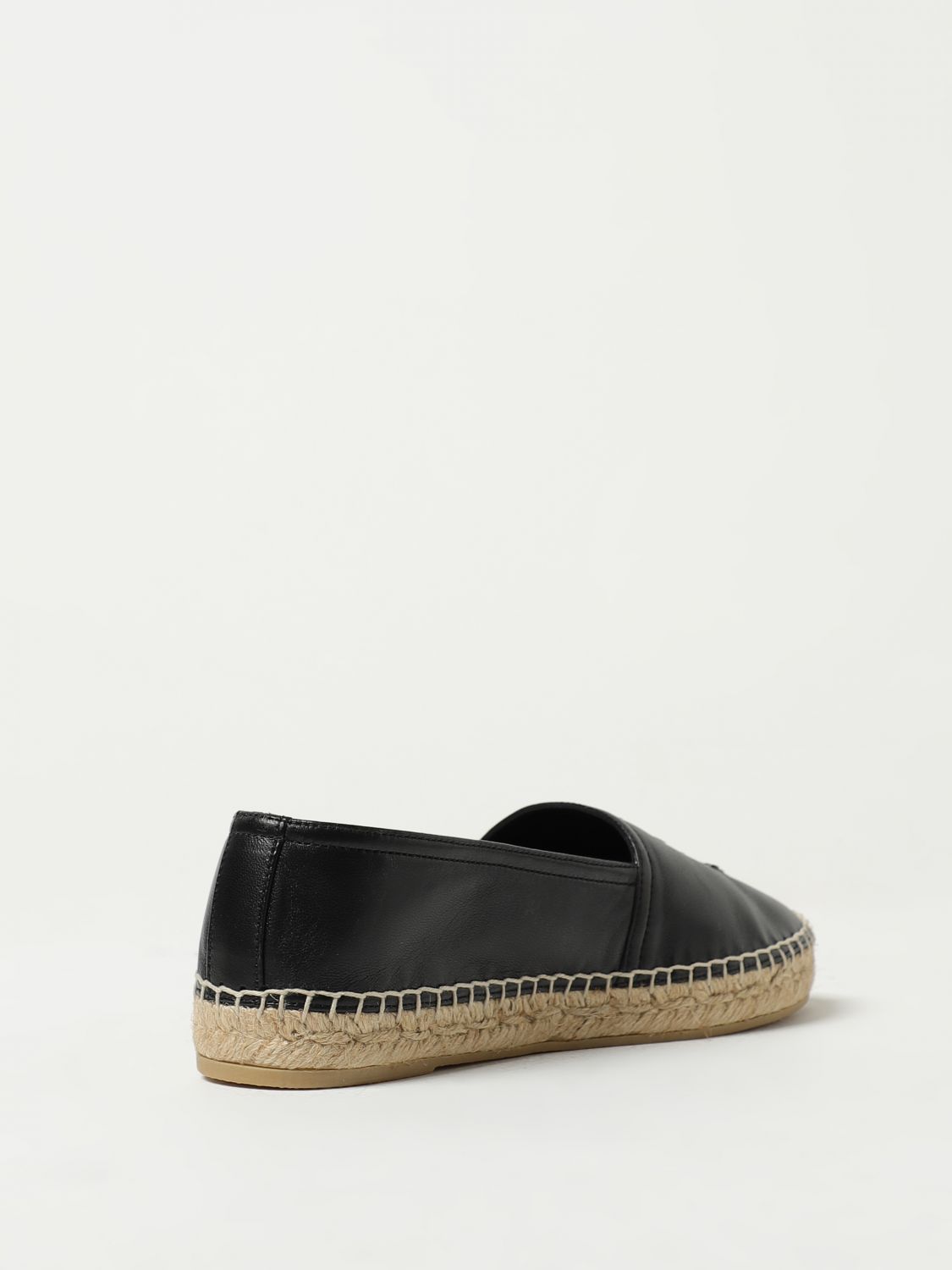 SAINT LAURENT 40 leather espadrilles