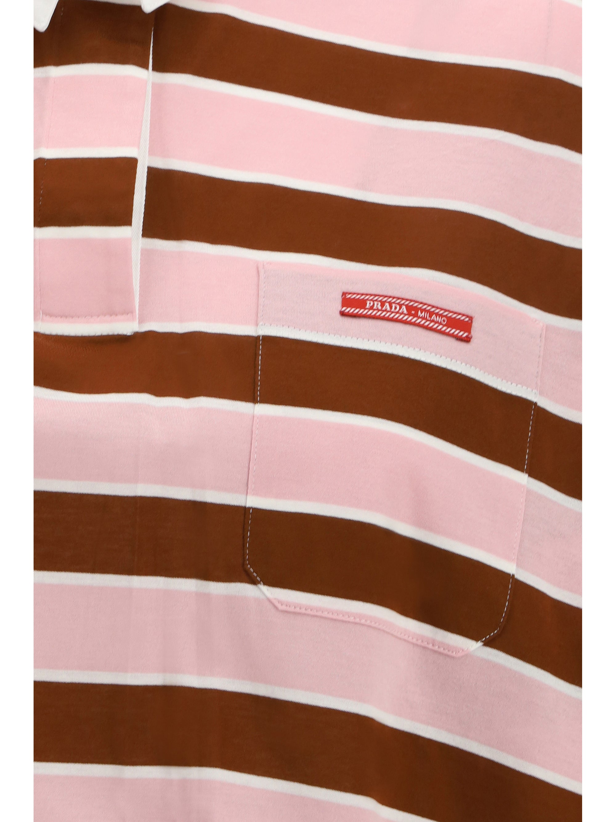 PRADA 40 long-sleeve t-shirt in filo di scozia cotton