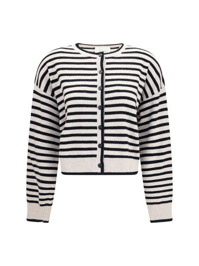 marit striped cardigan