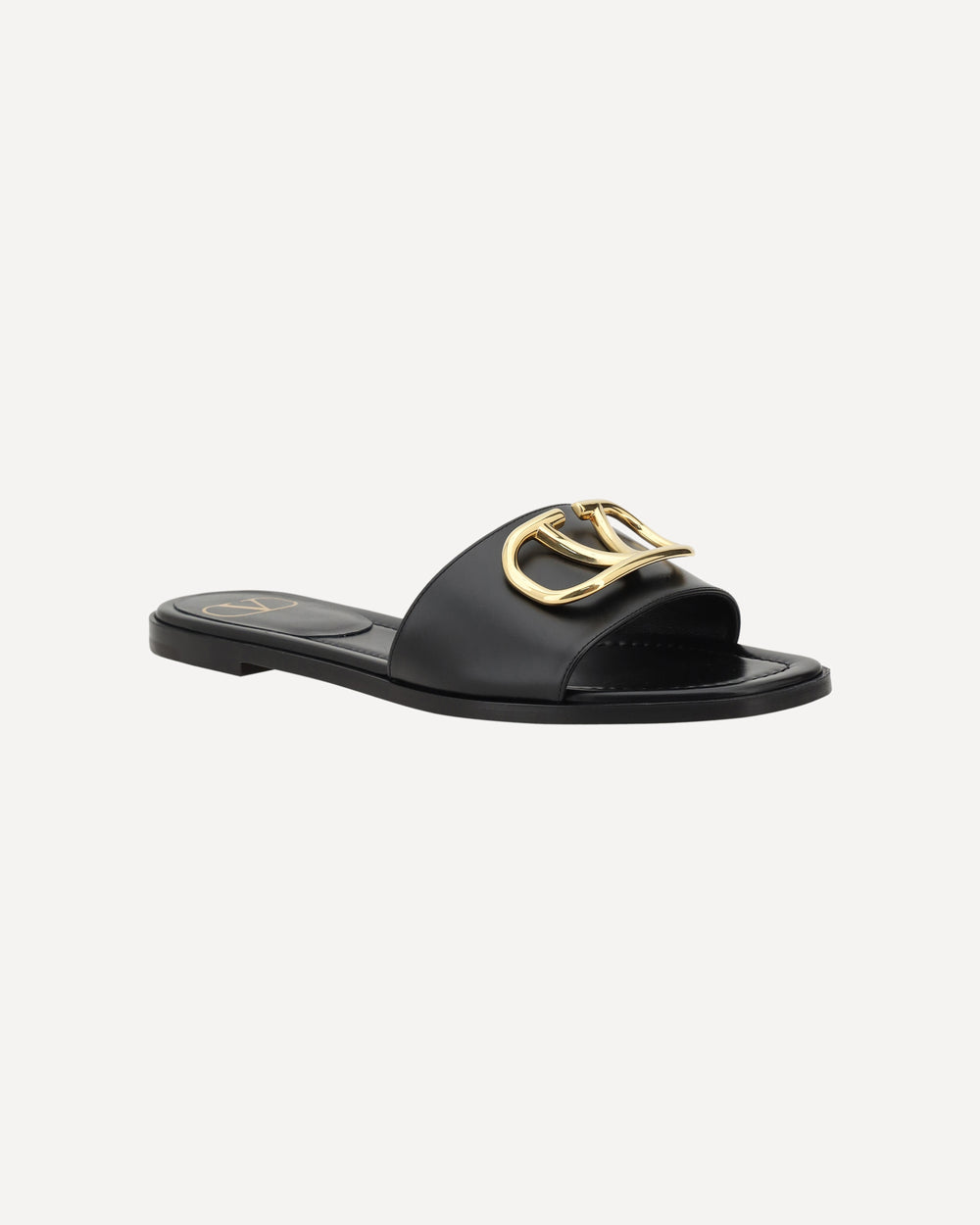 logoed sandals