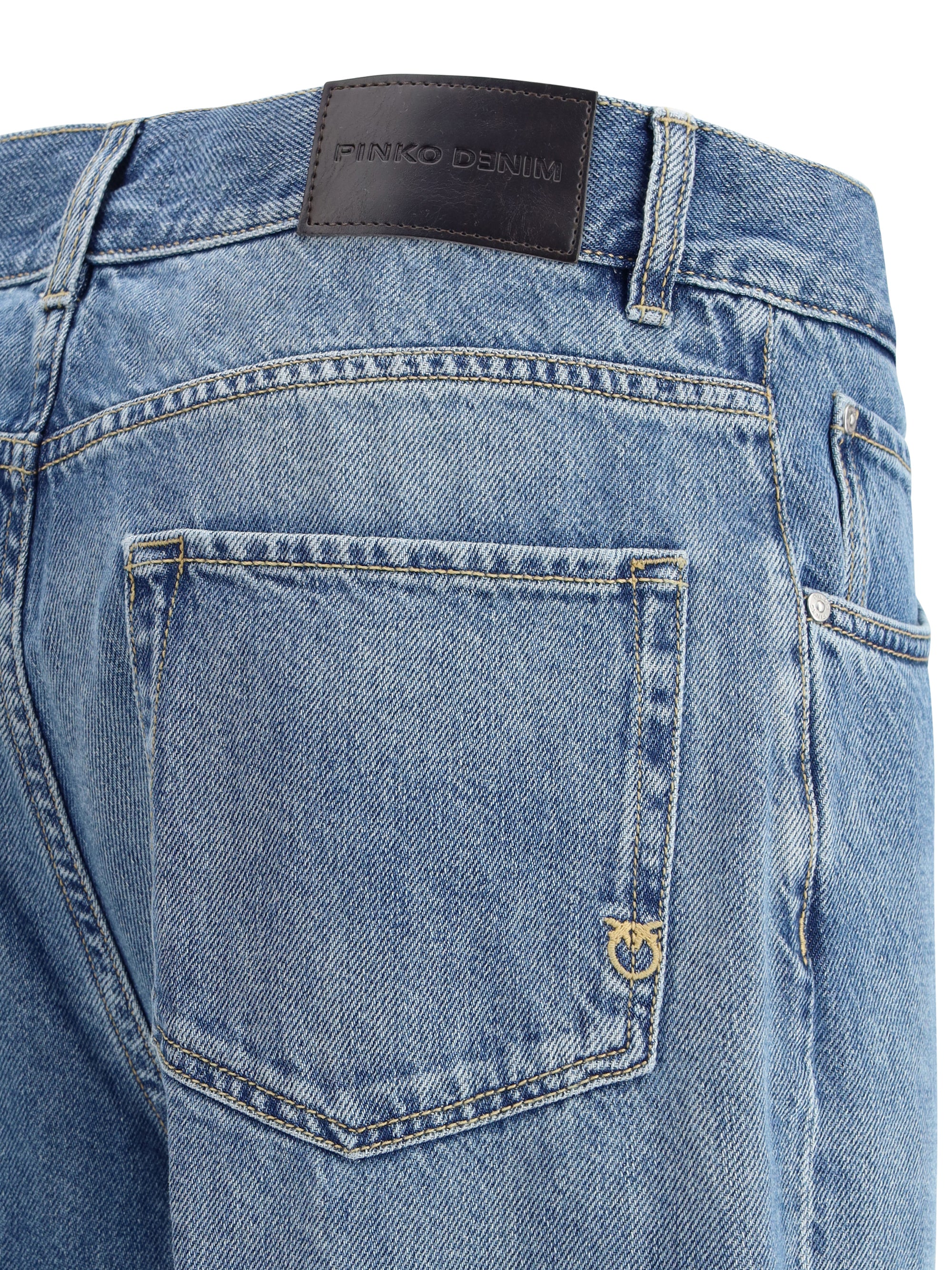 PINKO 25 wide-leg lovely jeans