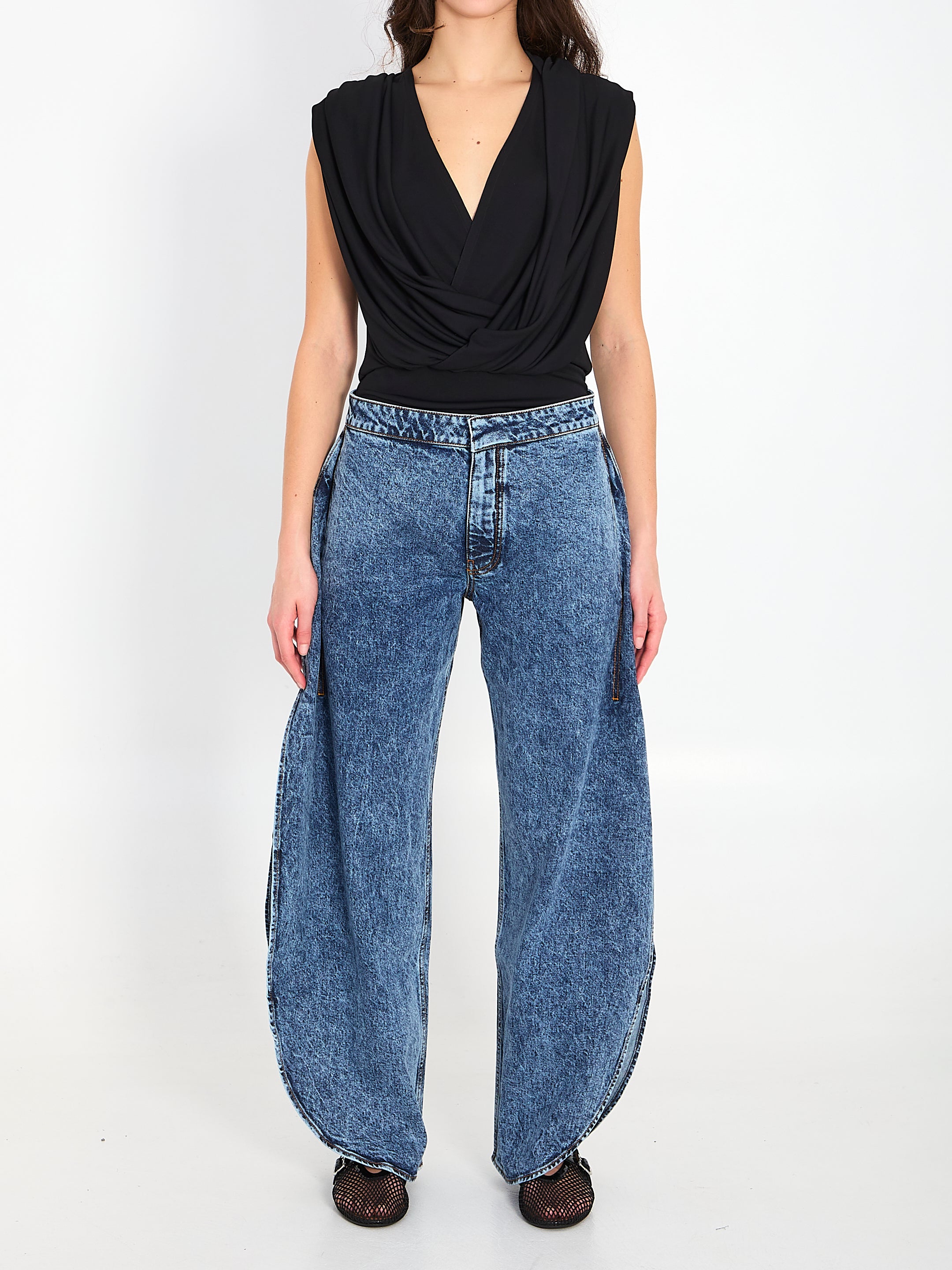 ALAIA 36 hooded bodysuit