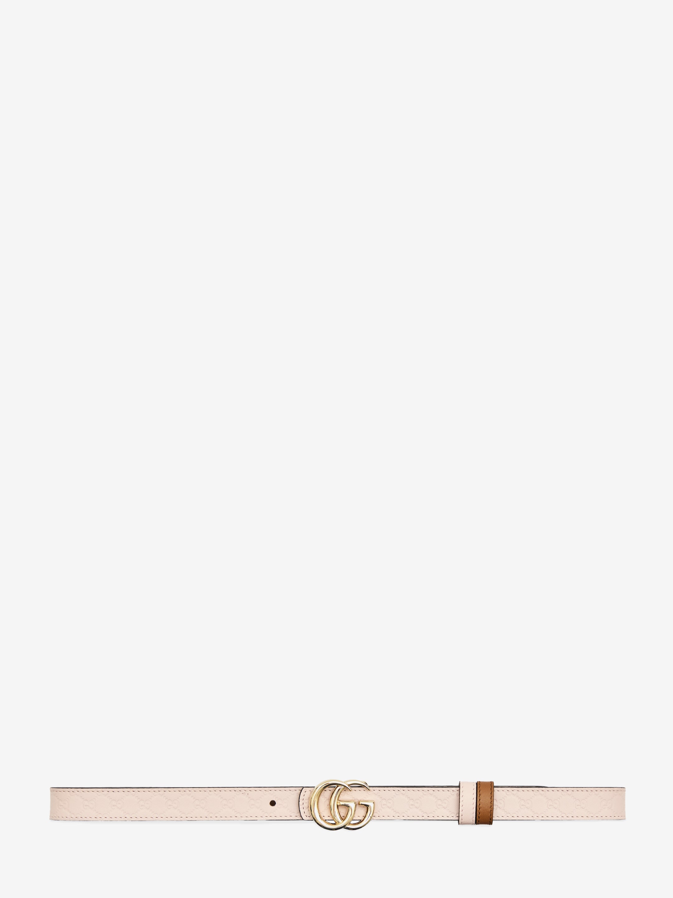 GUCCI 70 reversible gg marmont skinny belt