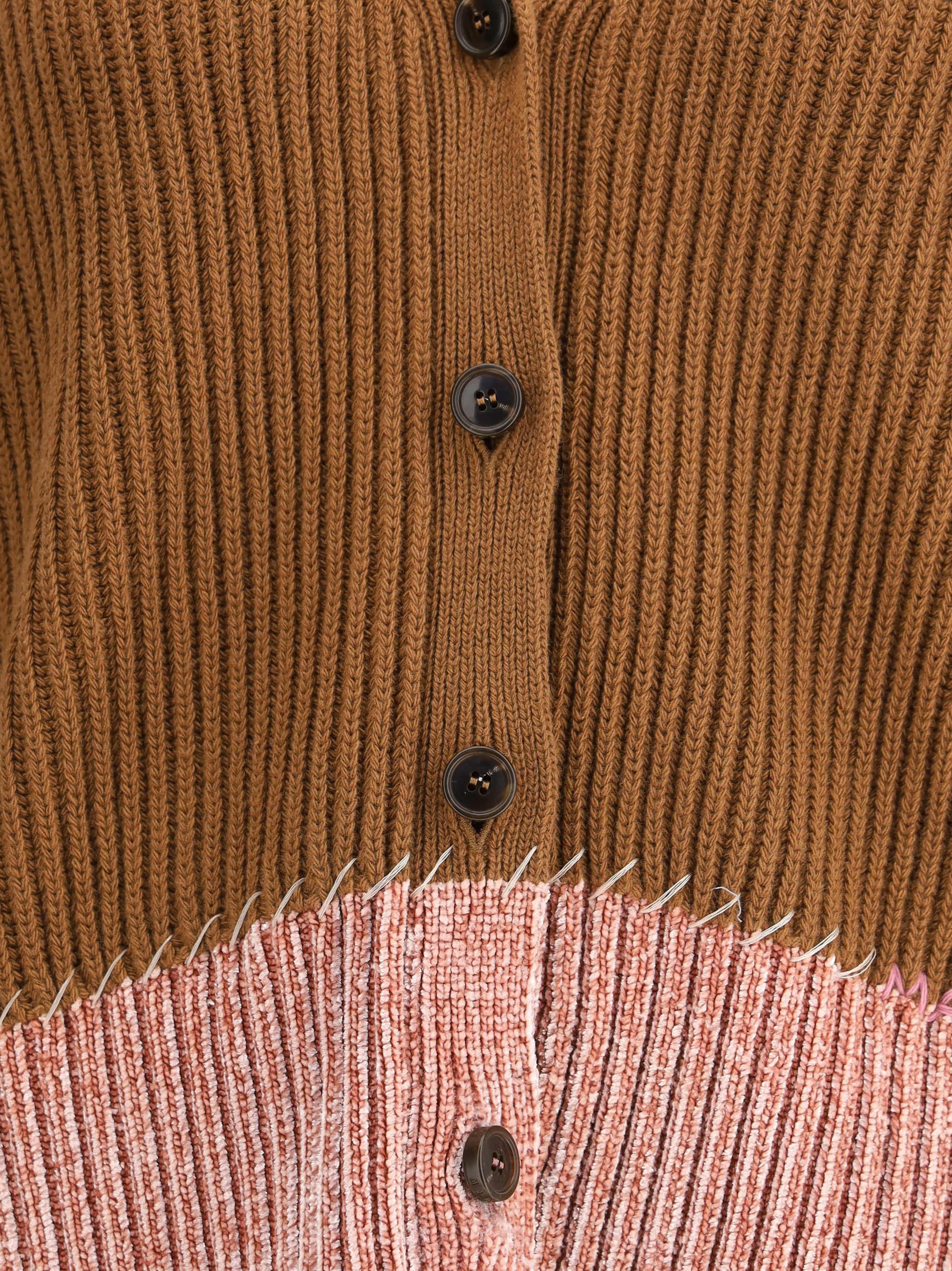 MARNI 42 bi color cardigan in viscose