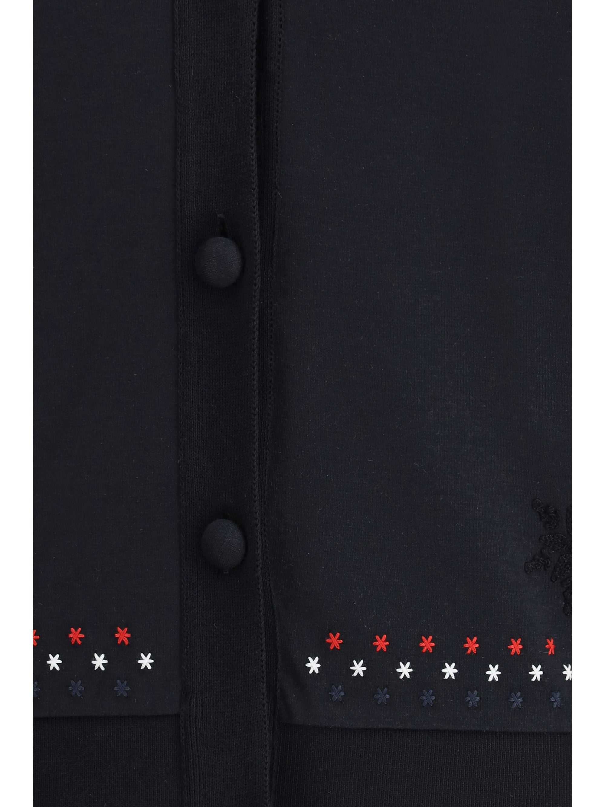 THOM BROWNE 42 snowflakes cardigan