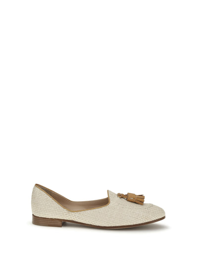 raffia loafers