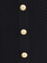 BALMAIN 36 knit midi skirt