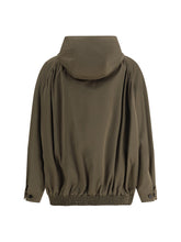 MARNI 40 hooded bomber jacket