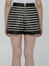 BALMAIN 38 sequined shorts