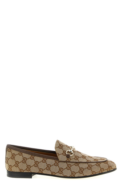 jordaan loafers in original gg fabric