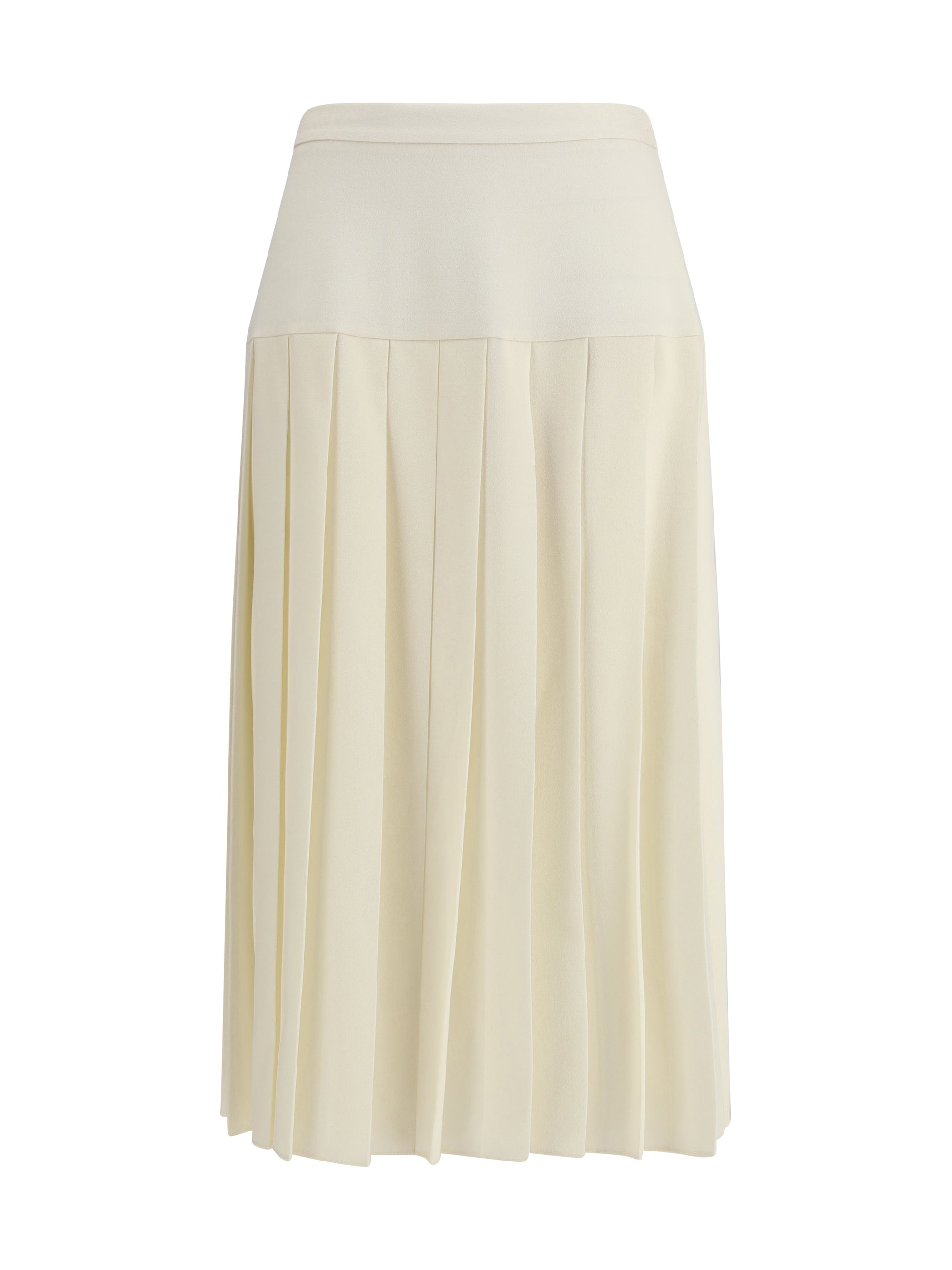 ALESSANDRA RICH 40 pleated midi skirt