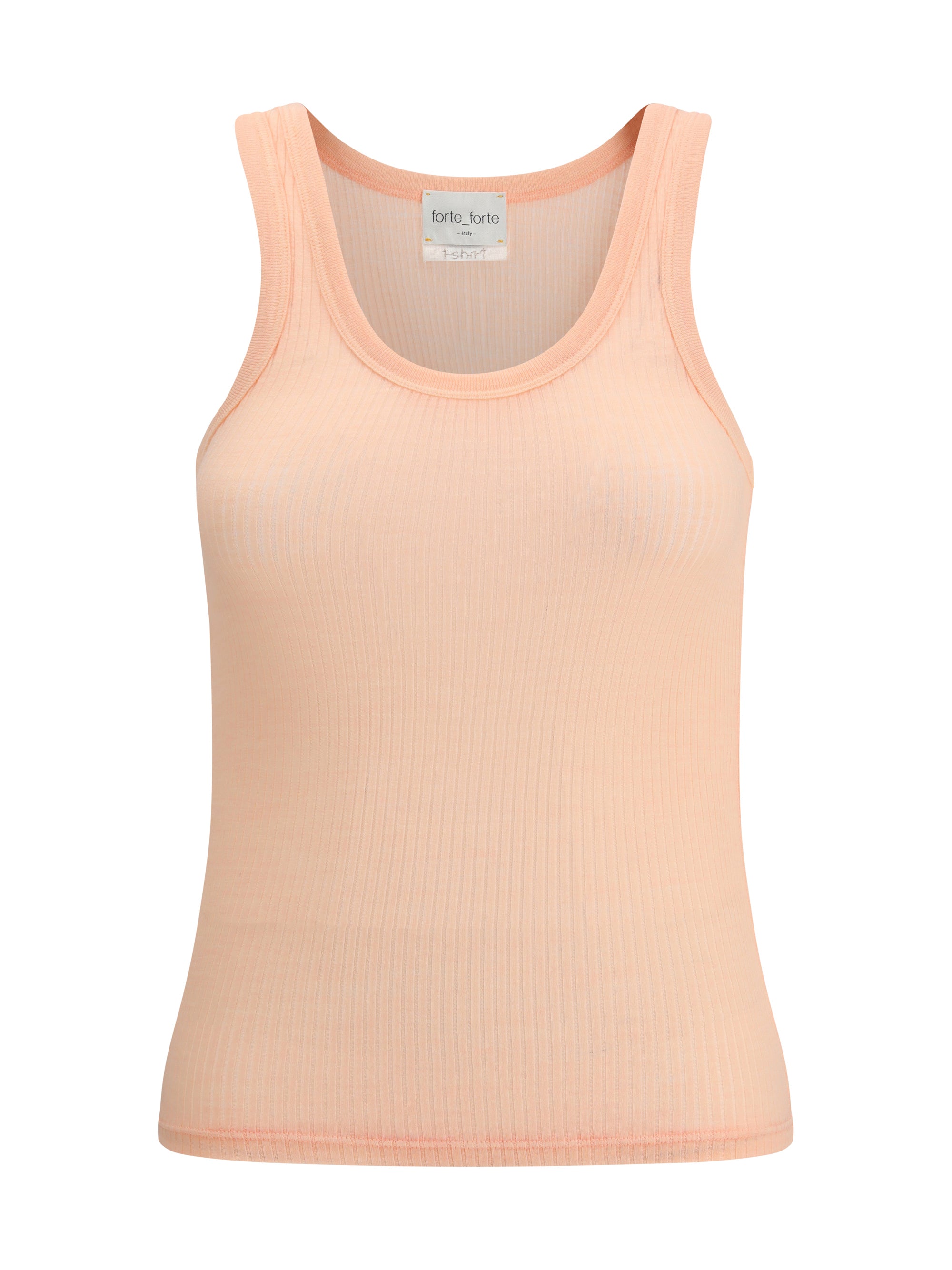 FORTE_FORTE I halter-neck tank top in wool jersey