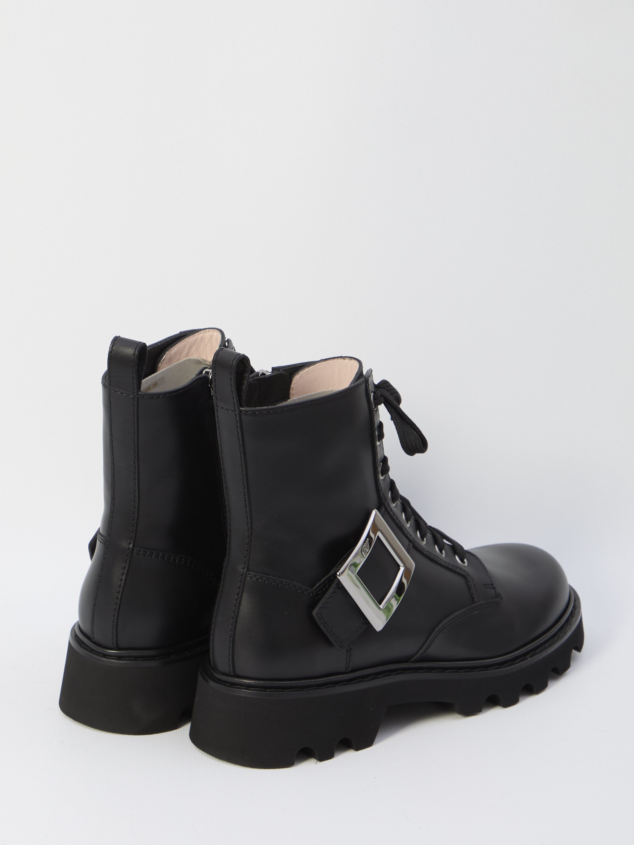 ROGER VIVIER 36½ viv rangers combat boots