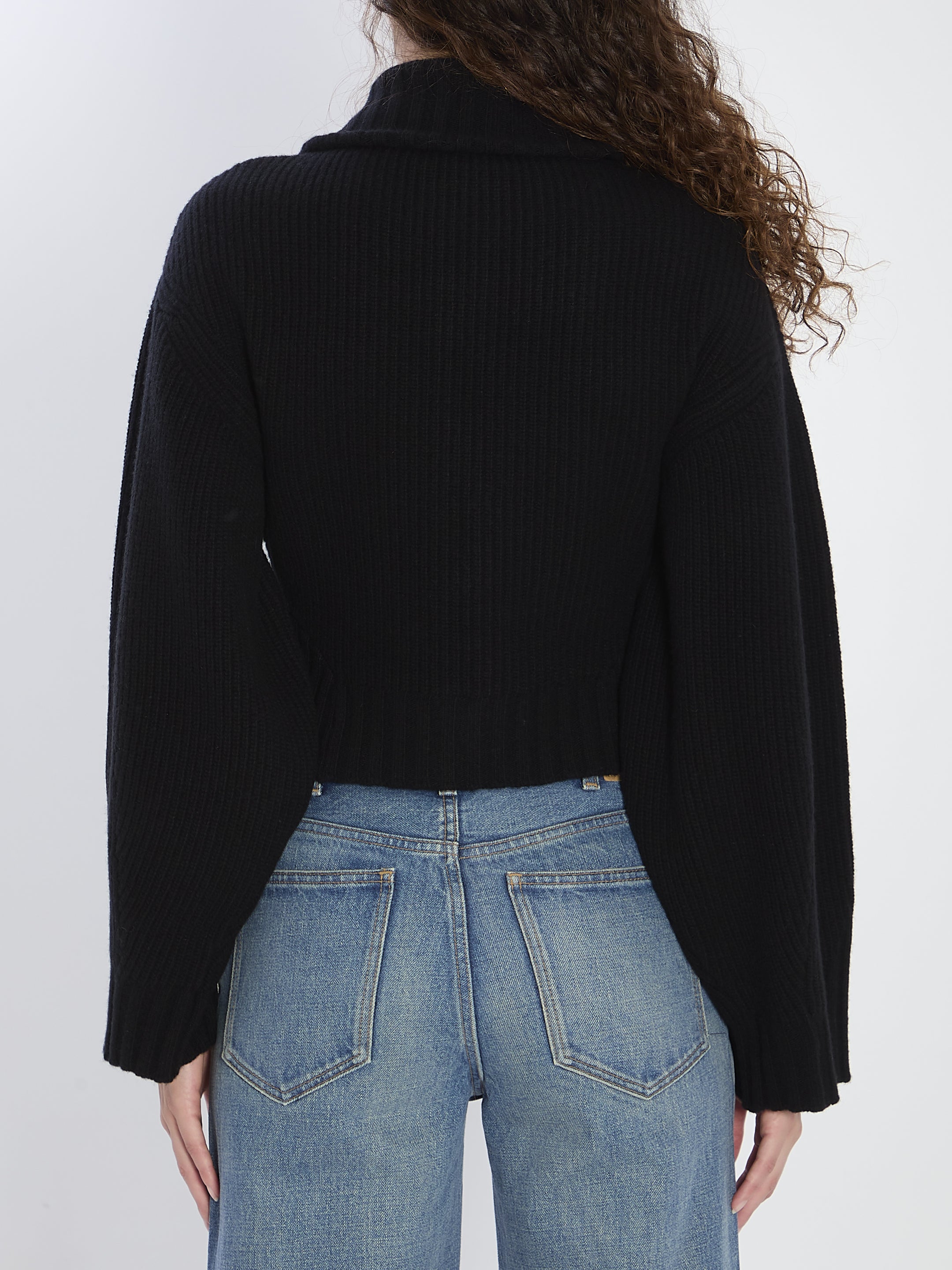 THE ATTICO 42 zip-up cardigan