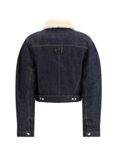 JACQUEMUS 36 de-nîmes ovalo denim bomber
