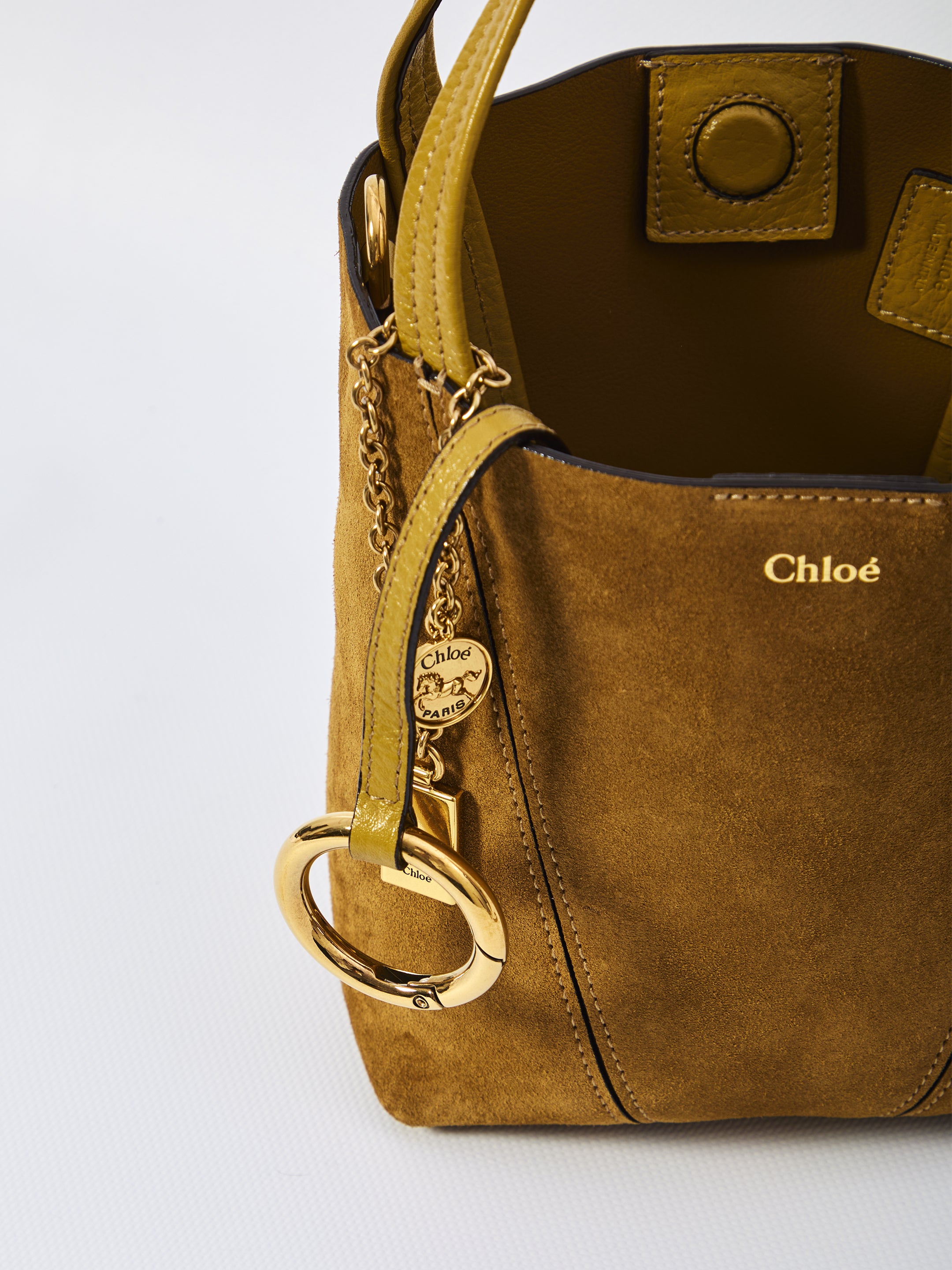 CHLOE OS small chloé spin tote bag