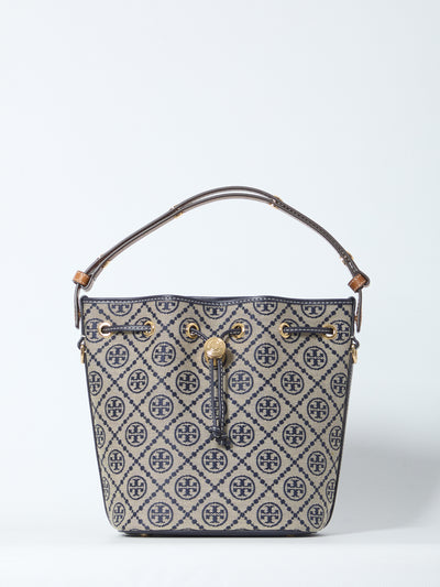 t monogram bucket bag