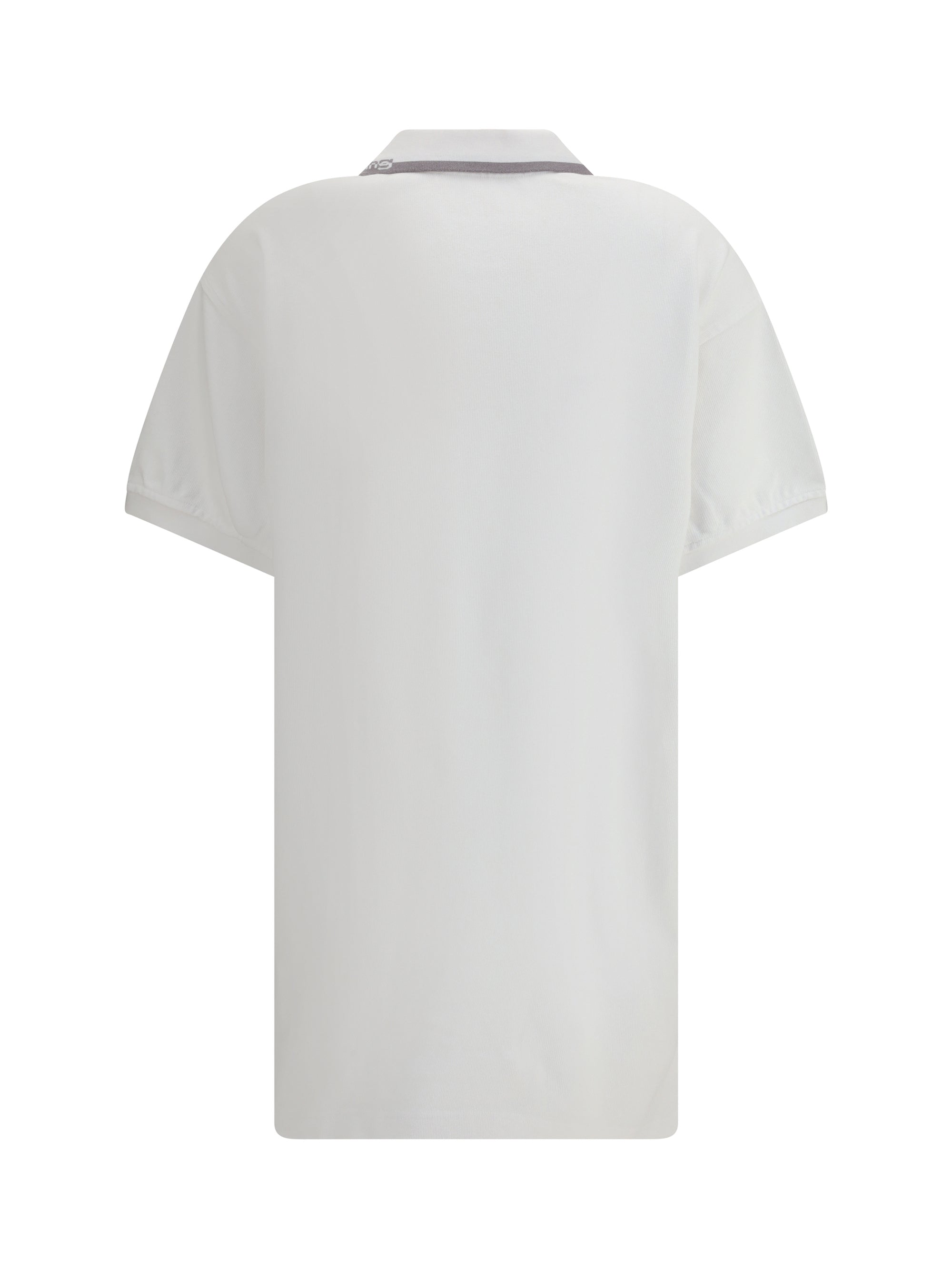ALEXANDER WANG M cotton polo mini dress