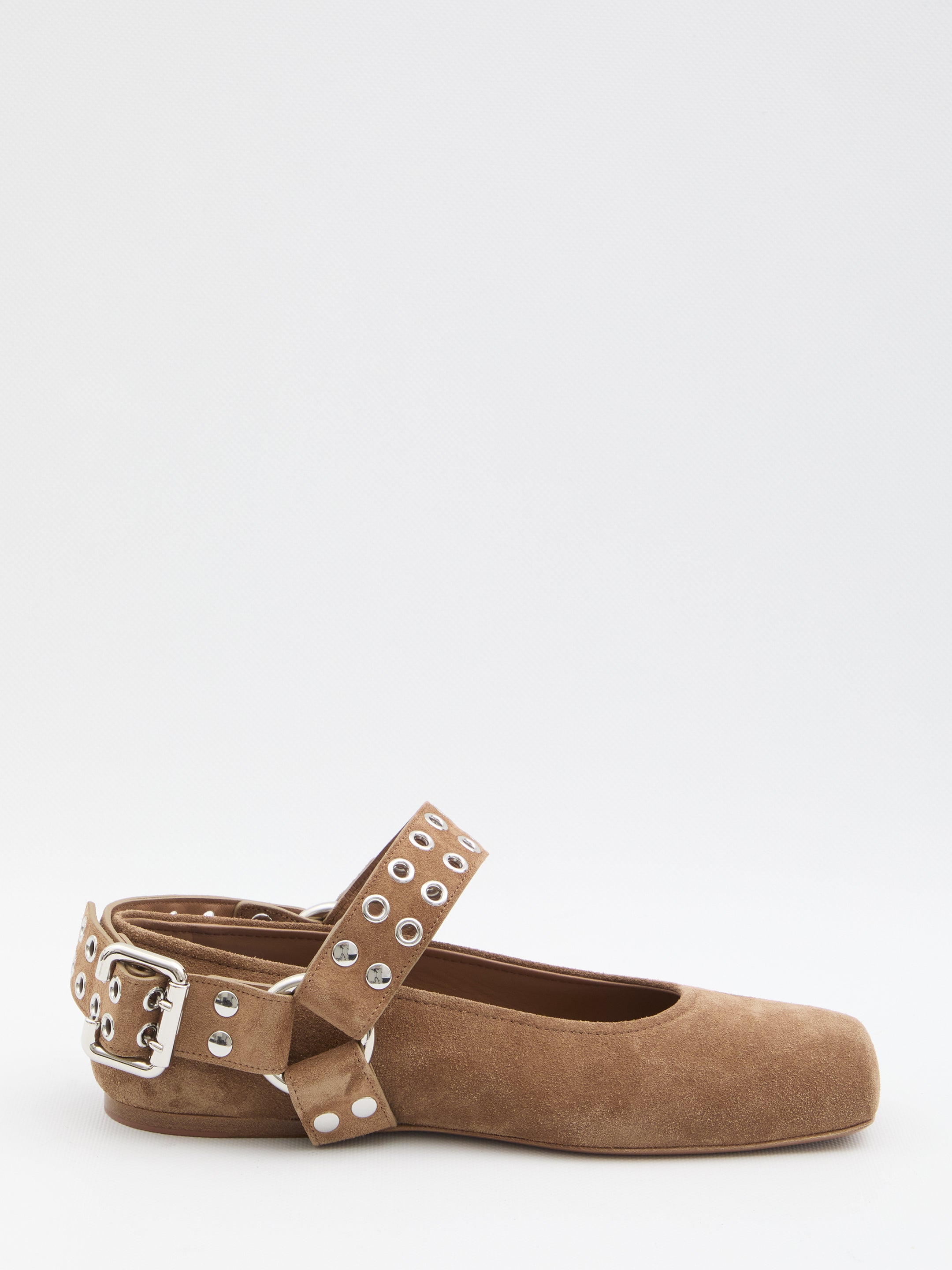 ALAIA 36 suede ballet flats