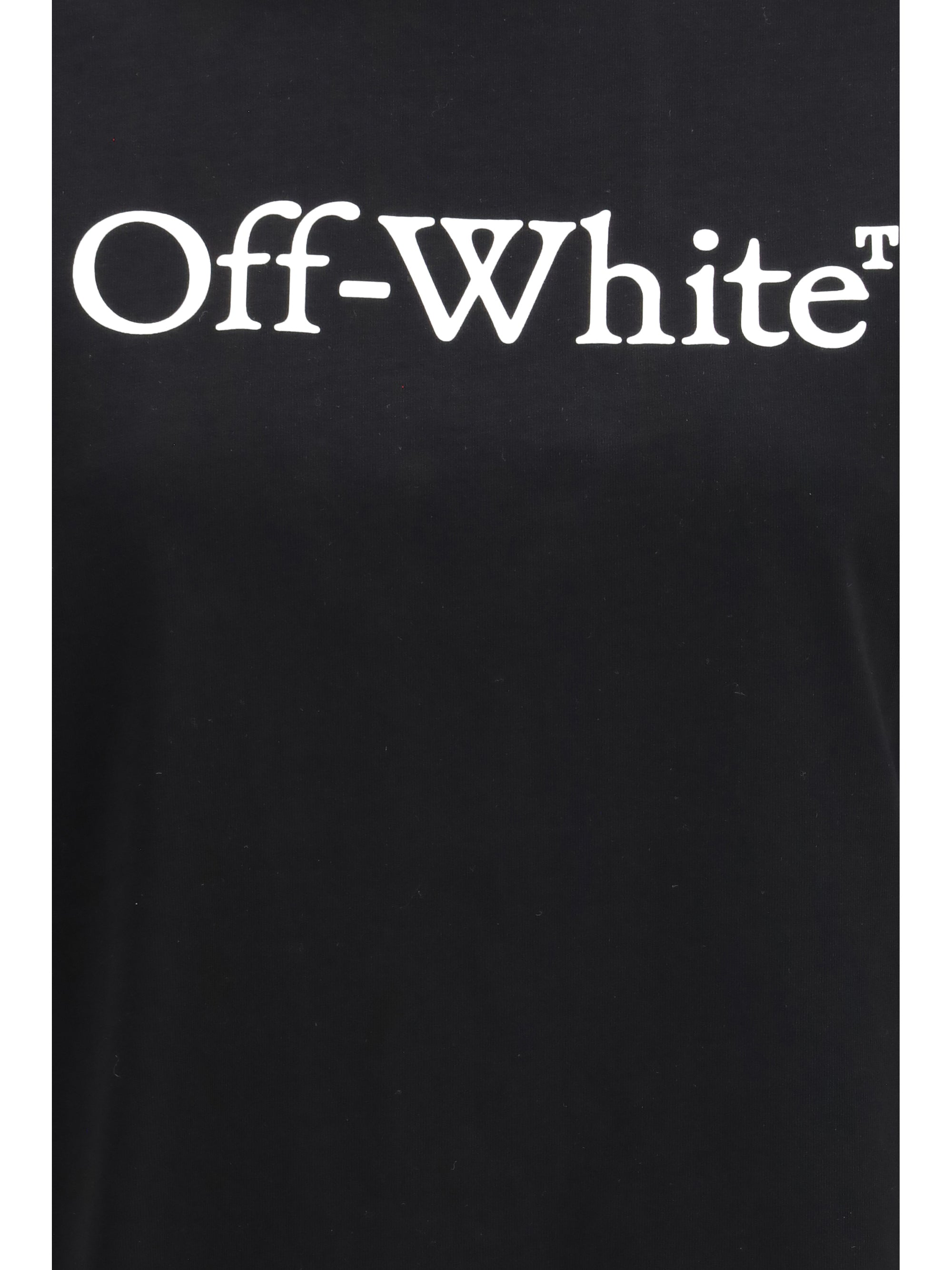 OFF-WHITE L big logo bookish t-shirt