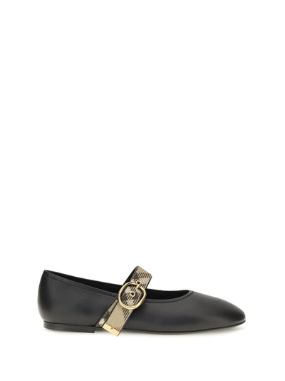 robin leather ballerinas