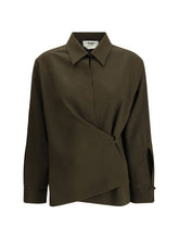FENDI 40 shirt in wool and mohair