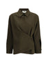 FENDI 40 shirt in wool and mohair