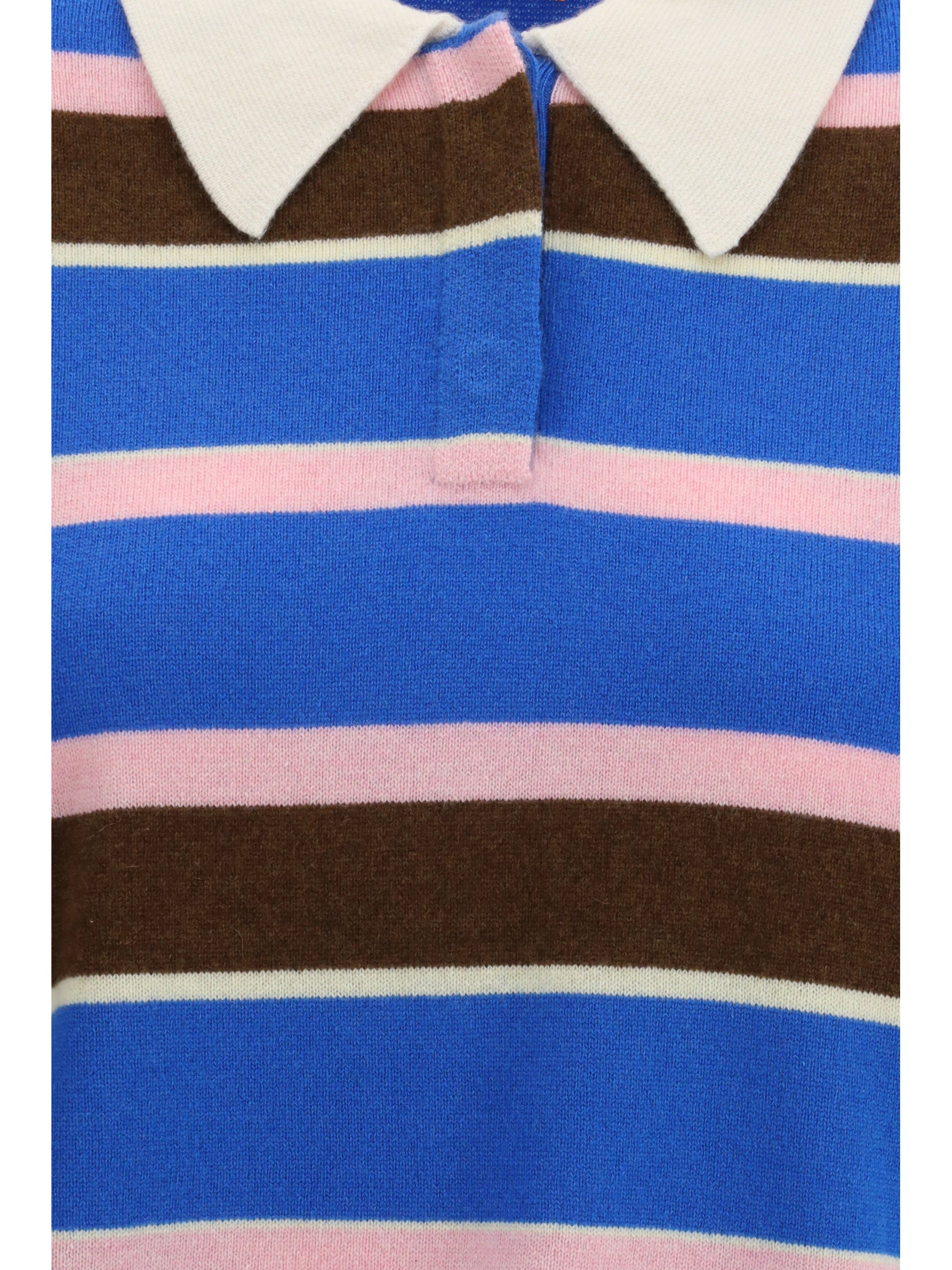 GUEST IN RESIDENCE M rugby cropped striped jumper