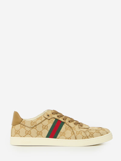 stretch low-top sneakers