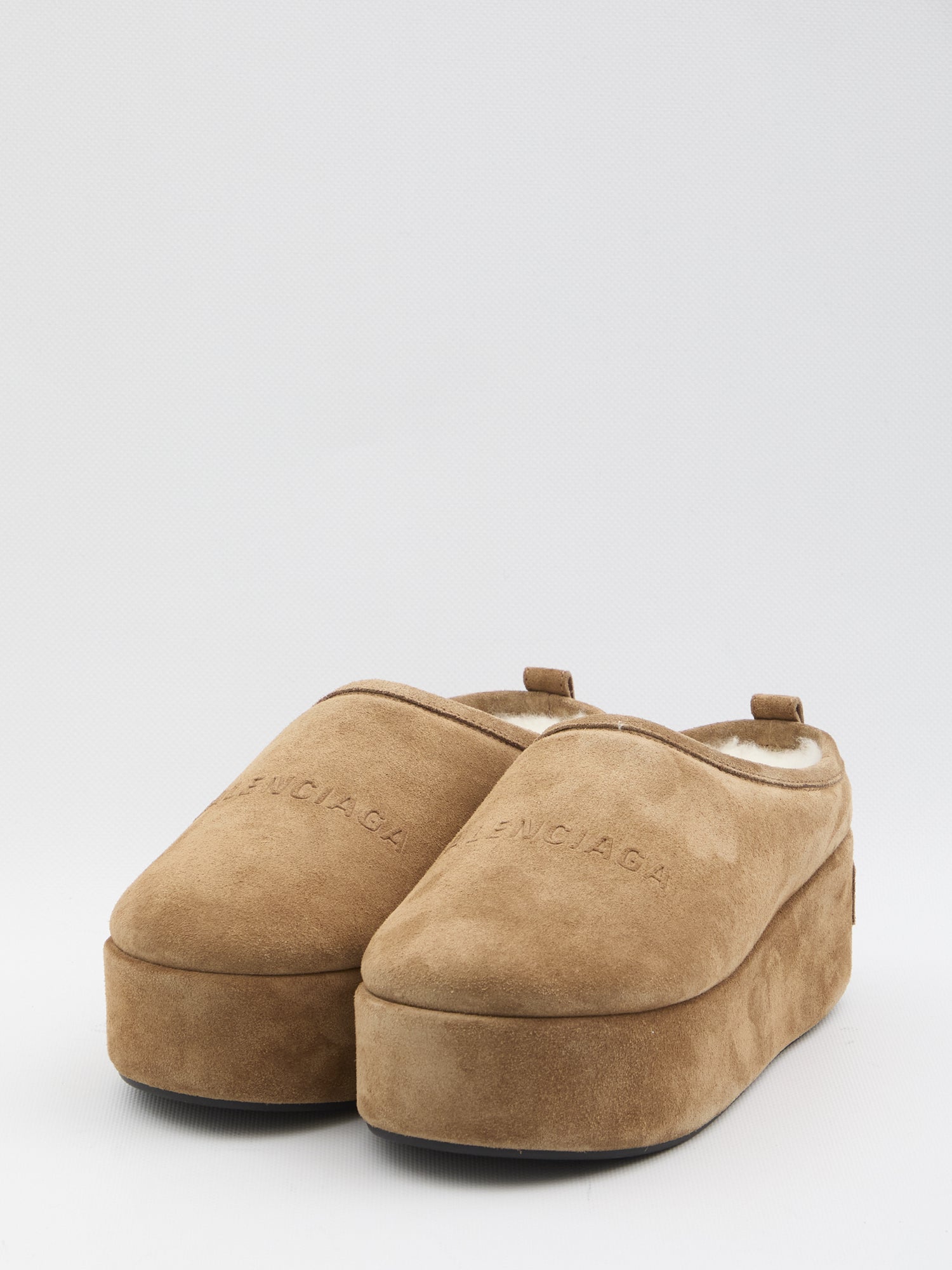 BALENCIAGA 36 alaska soft platform sabots